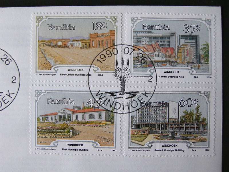 NAMIBIA Cover - Development of Windhoek 1990