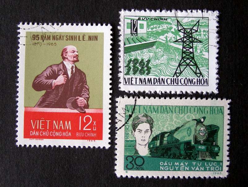 NORTH VIETNAM - Assorted Stamps 1965