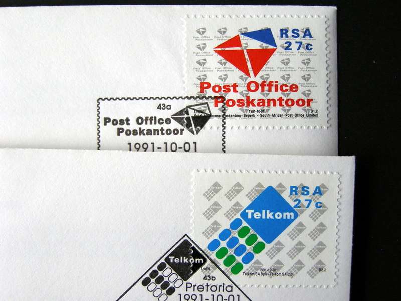 SOUTH AFRICA Cover Set - Post Office/Telkom 1991