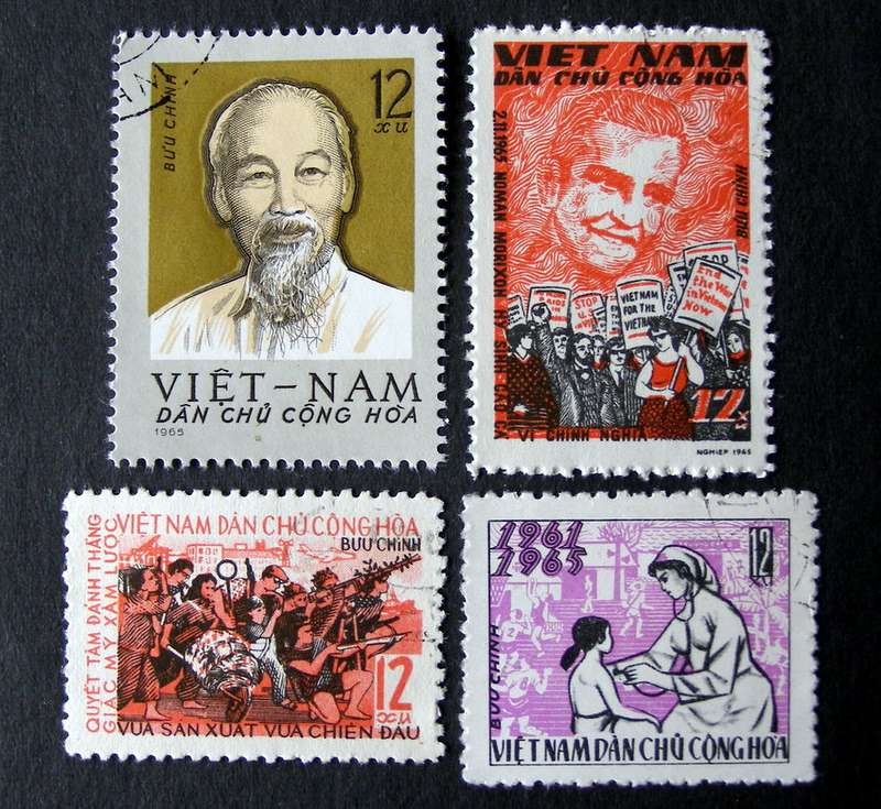 NORTH VIETNAM - Assorted Stamps 1965