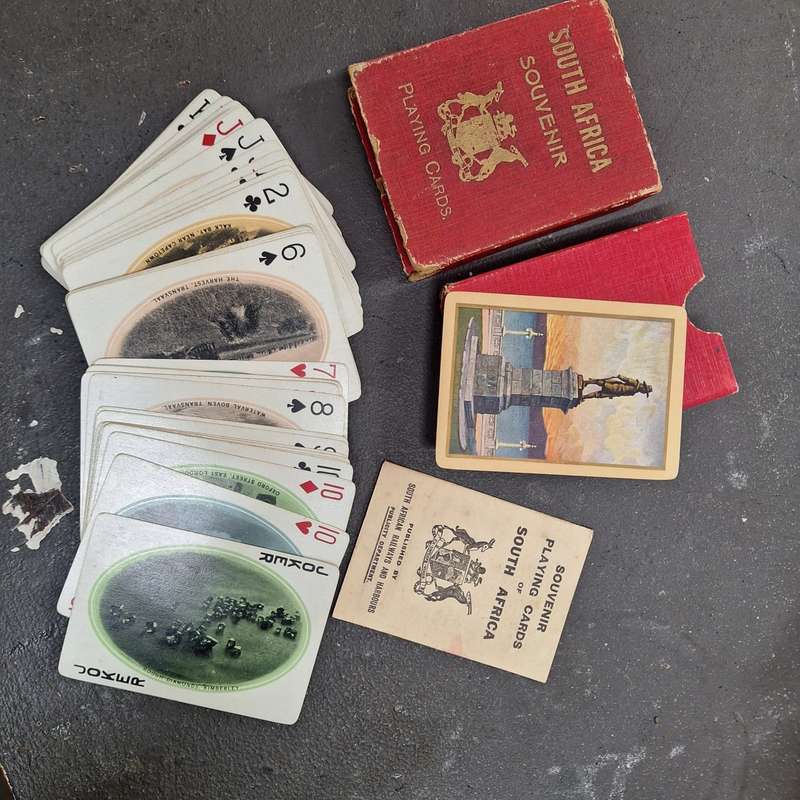 South Africa Souvenir Playing Cards - One joker