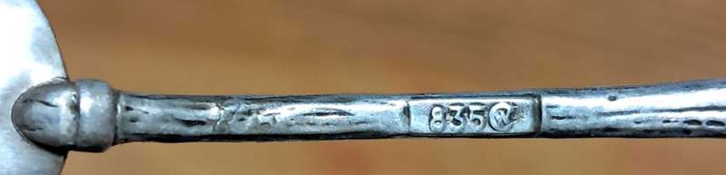 Silver sugar spoons