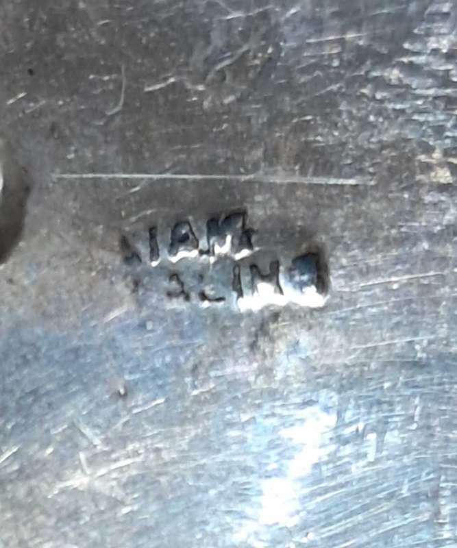 Silver brooch