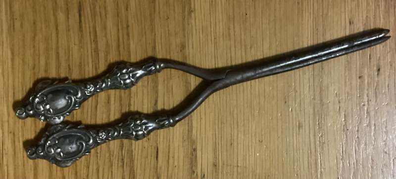 Sterling Silver hair curler