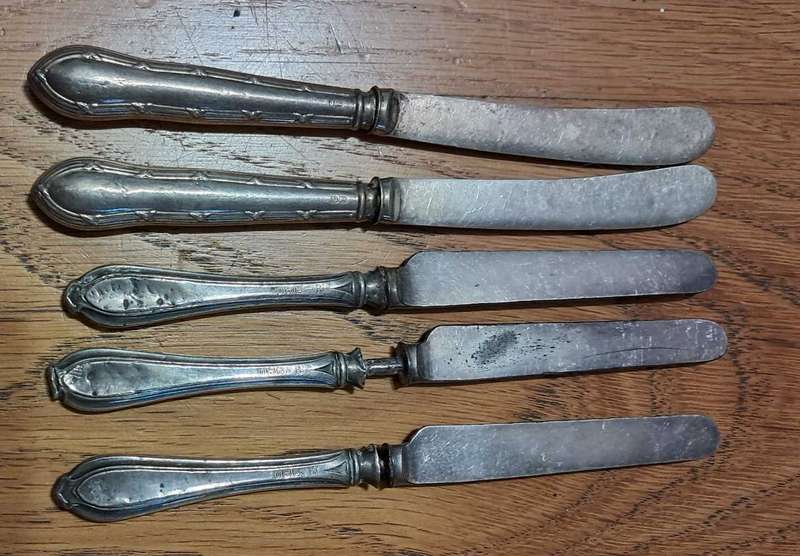 Sterling Silver knives