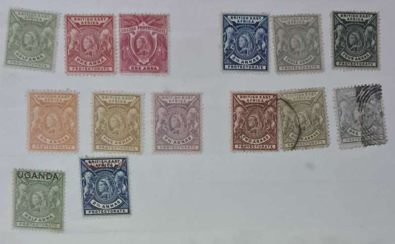 British East Africa stamps