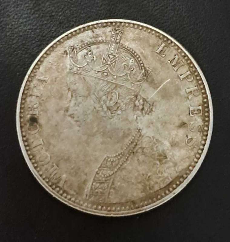 1889 India 1 Rupee