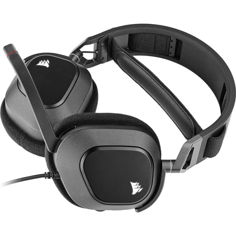 Corsair HS80 RGB USB Wired Gaming Headset Carbon