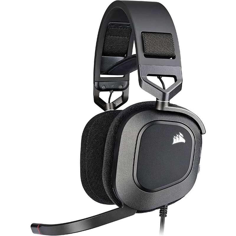 Corsair HS80 RGB USB Wired Gaming Headset Carbon