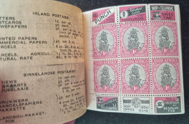 UNION 1935 BOOKLET NO 10 MINT AND COMPLETE. CV R5 500. FANTASTIC ITEM.