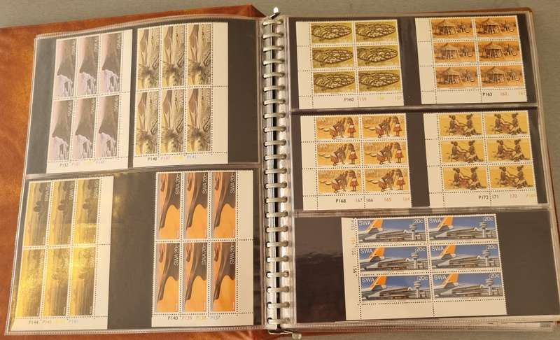 ALBUM WITH MINT SWA/SOME NAMIBIA CONTROLS ETC. AS PER IMAGES. NB: PLEASE READ BELOW!!!