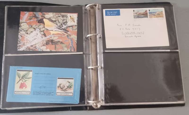 FDC ALBUM NO 2 WITH BIRD THEMATIC STAMPS ETC ON FDCs, COVERS, PCARDS ETC. AS PER IMAGES. NB: READ!