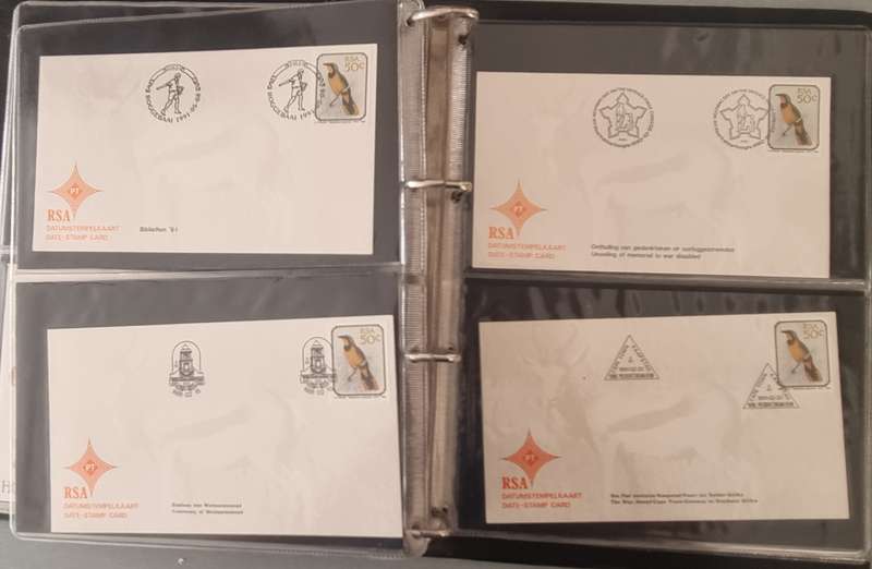 FDC ALBUM NO 2 WITH BIRD THEMATIC STAMPS ETC ON FDCs, COVERS, PCARDS ETC. AS PER IMAGES. NB: READ!