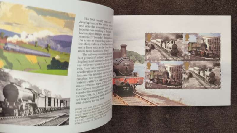 GB 2014 CLASSIC LOCOMOTIVES PRESTIGE BOOKLET DY9 MINT. AS PER IMAGES. GOOD VALUE. NICE ITEM.