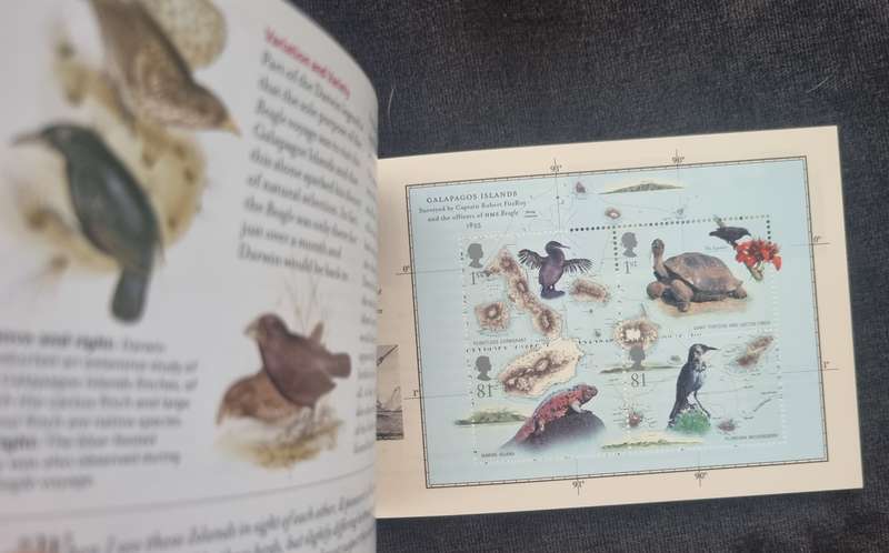 GB 2009 BIRTH BICENTENARY OF CHARLES DARWIN MINT BOOKLET. SGDX45. AS PER IMAGES. CV GBP 20.