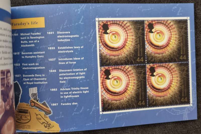 GB 1999 WORLD CHANGERS MINT PRESTIGE BOOKLET DX23. AS PER IMAGES. CV GBP 35. FANTASTIC ITEM.