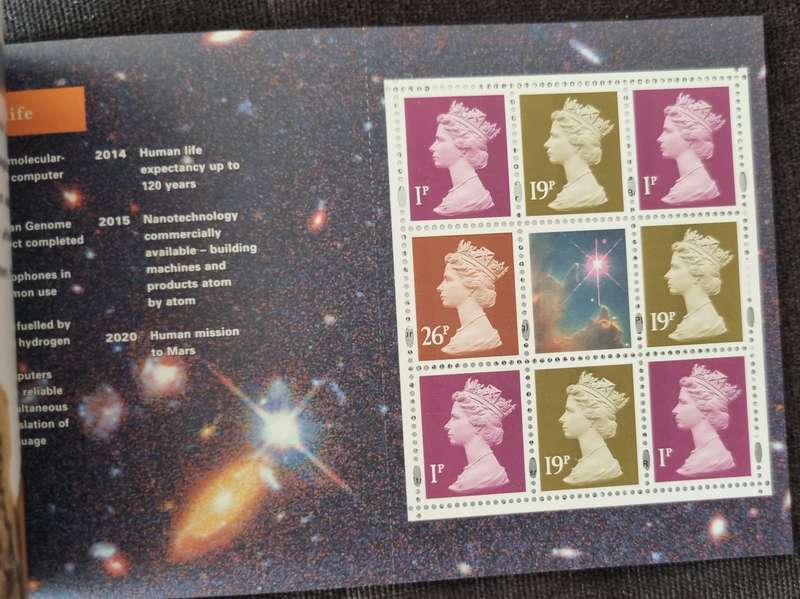 GB 1999 WORLD CHANGERS MINT PRESTIGE BOOKLET DX23. AS PER IMAGES. CV GBP 35. FANTASTIC ITEM.