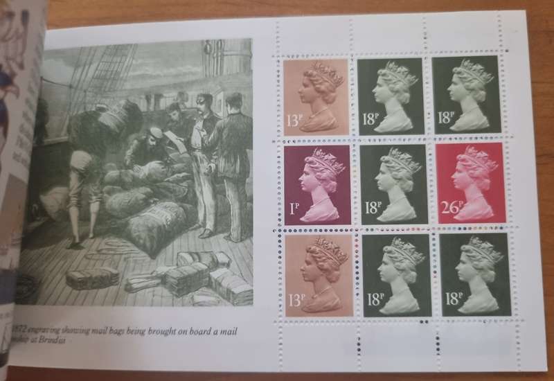 GB 1987 `The Story of P & O` mint and complete booklet - SG DX8 - nice item.