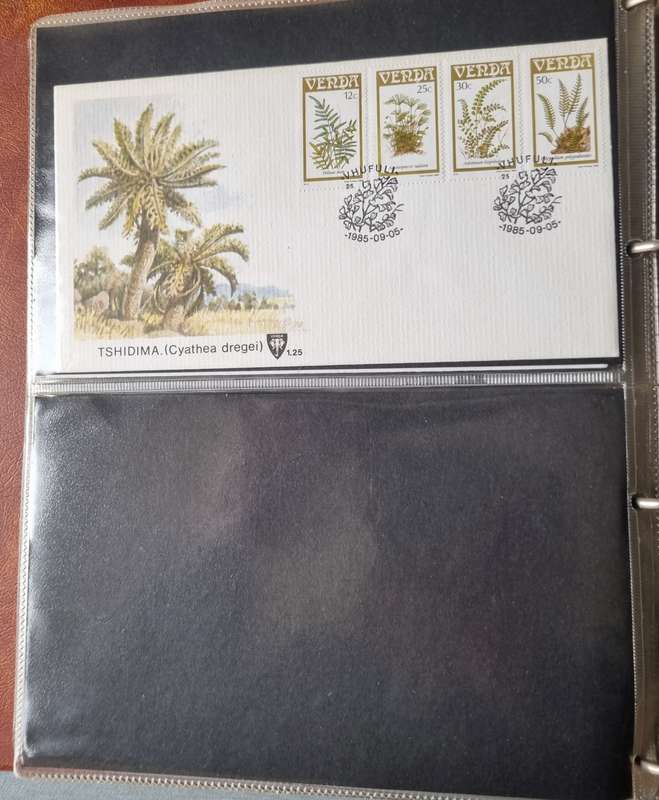 FDC RING ALBUM WITH VENDA FIRST DAY COVERS ETC. AS PER IMAGES. NB: PLEASE READ BELOW!!