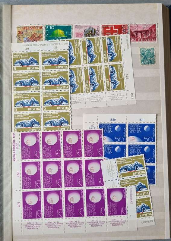 KEK ALBUM 2ND HAND WITH MOSTLY USED SWISS, DENMARK, POLAND ETC. AS PER IMAGES. NB: PLS READ BELOW!!