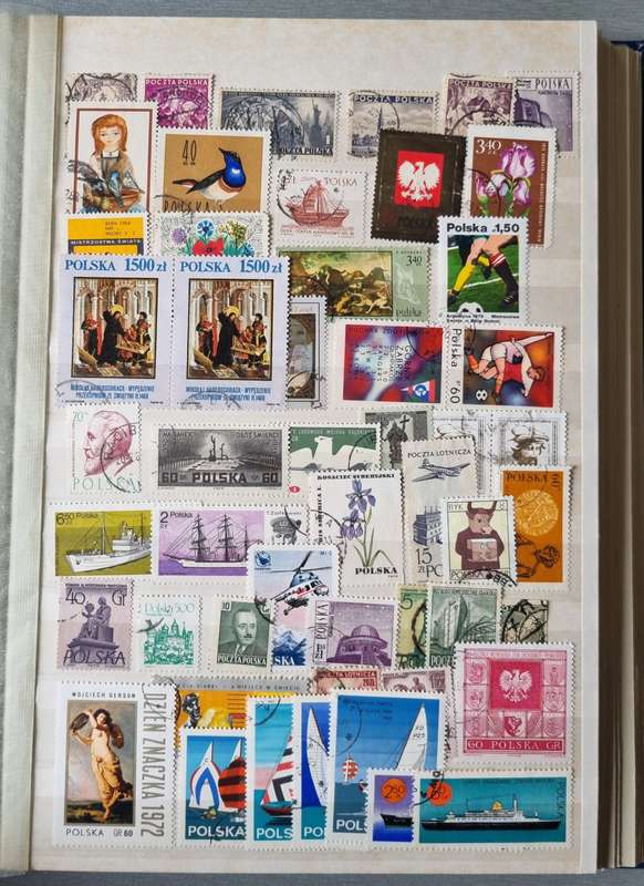 KEK ALBUM 2ND HAND WITH MOSTLY USED SWISS, DENMARK, POLAND ETC. AS PER IMAGES. NB: PLS READ BELOW!!