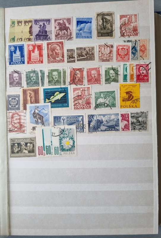 KEK ALBUM 2ND HAND WITH MOSTLY USED SWISS, DENMARK, POLAND ETC. AS PER IMAGES. NB: PLS READ BELOW!!