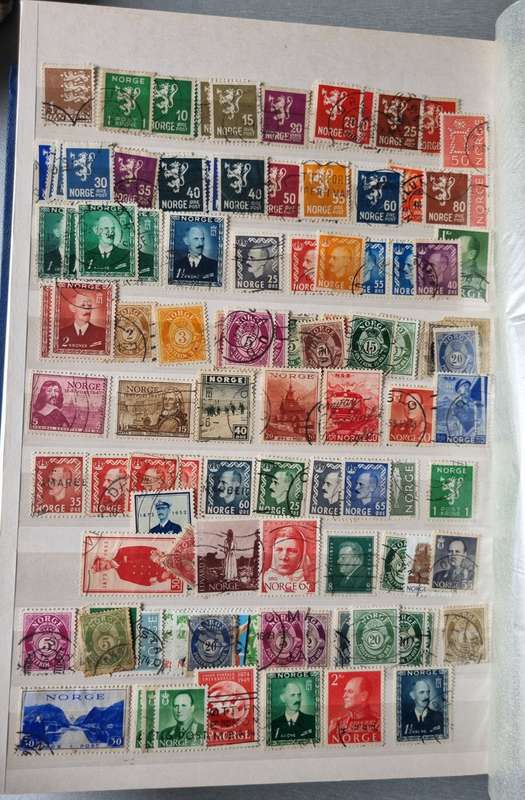 KEK ALBUM 2ND HAND WITH MOSTLY USED SWISS, DENMARK, POLAND ETC. AS PER IMAGES. NB: PLS READ BELOW!!