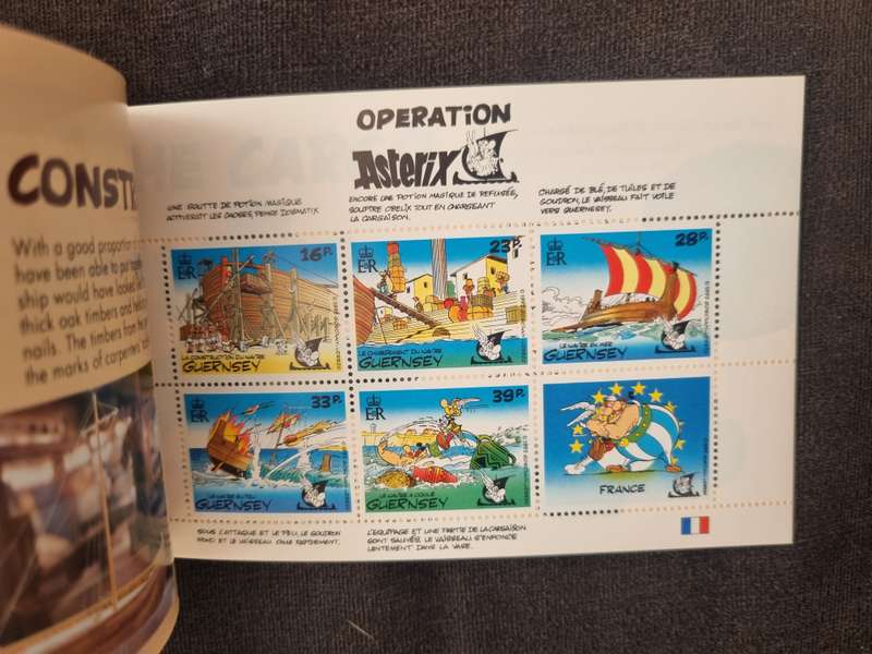 GUERNSEY 1992 OPERATION ASTERIX MINT AND COMPLETE PRESTIGE BOOKLET. AS PER IMAGES. GREAT ITEM.