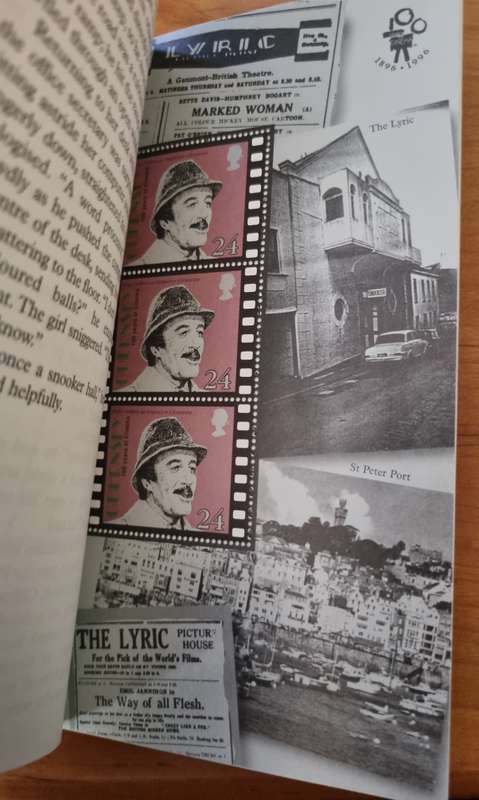 GUERNSEY 1996 100 YEARS OF CINEMA MINT PRESTIGE 7 POUND STAMP BOOKLET SG SB55. AS PER IMAGES.