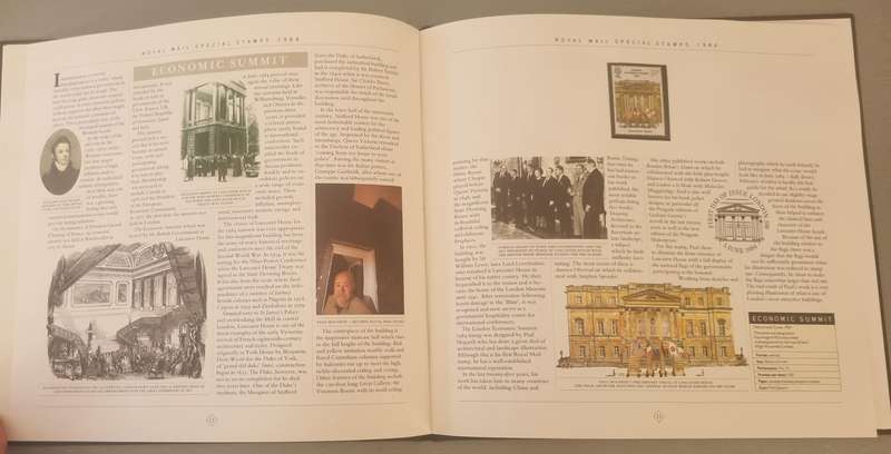 GB 1984 POST OFFICE YEAR BOOK IN 24 PAGE HARDBOUND BOOK WITH SLIP CASE. SG1236/71 CV GBP 85.
