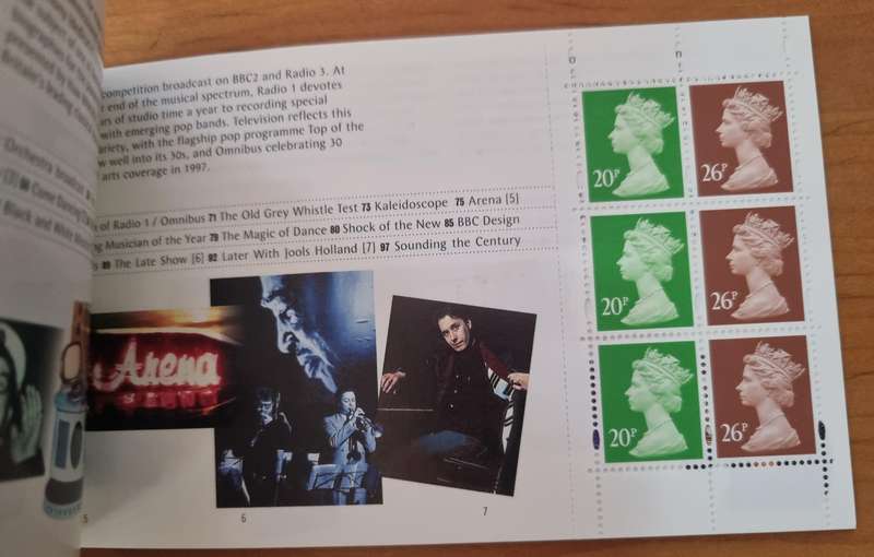 GB 1997 75TH ANNIV OF THE BBC MINT AND COMPLETE BOOKLET. SG DX19. CV GBP 25. AS PER IMAGES.