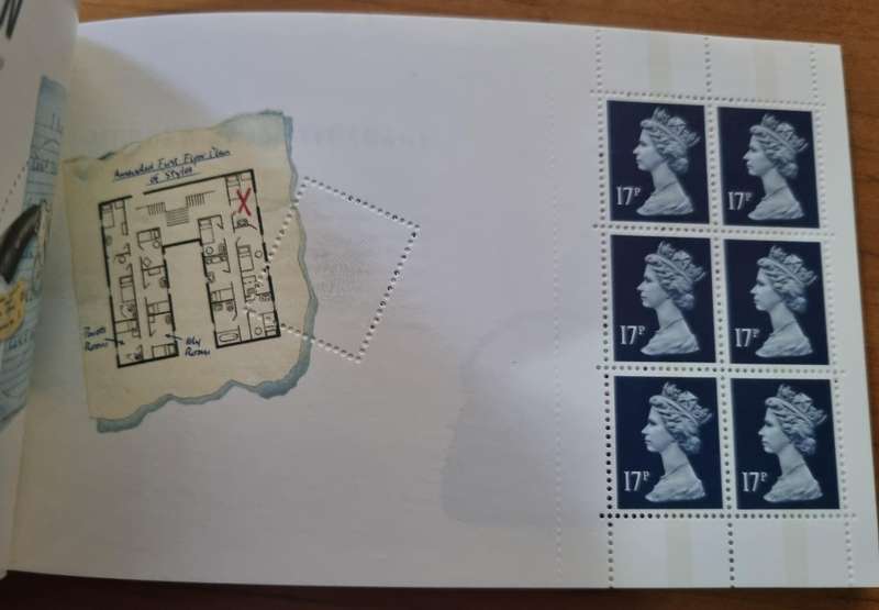 GB 1991 `Alias Agatha Christie` mint and complete booklet - SG dx12 - as per scans - CV GBP 25.