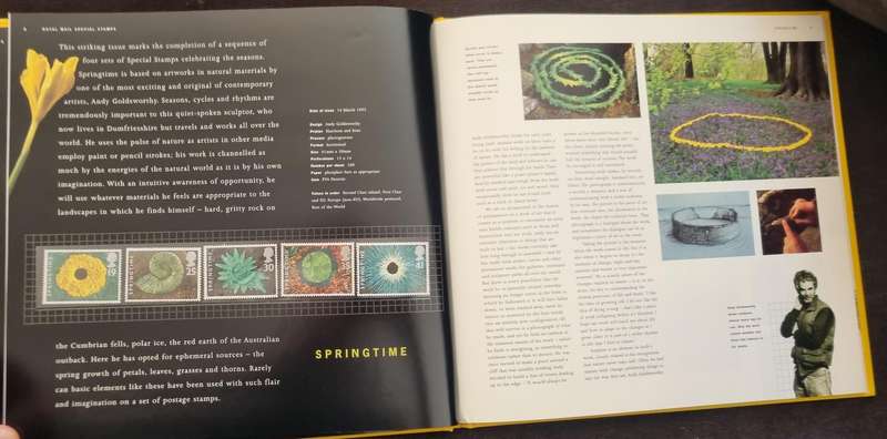 GB 1995 Post Office Yearbook no 12 in hardback book with slip case - CV GBP 50.