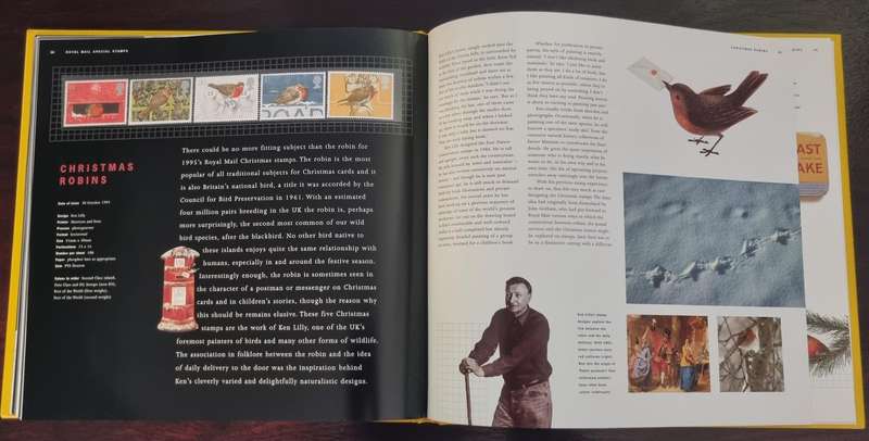 GB 1995 Post Office Yearbook no 12 in hardback book with slip case - CV GBP 50.