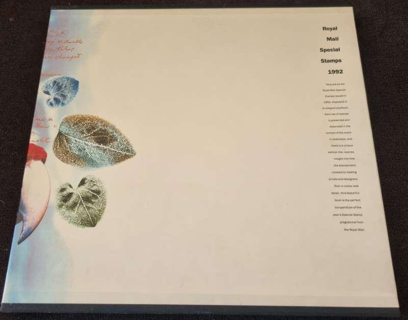 GB 1992 Post Office Yearbook no 9 in hardback book with slip case - CV GBP 50.
