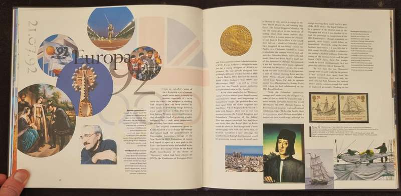 GB 1992 Post Office Yearbook no 9 in hardback book with slip case - CV GBP 50.