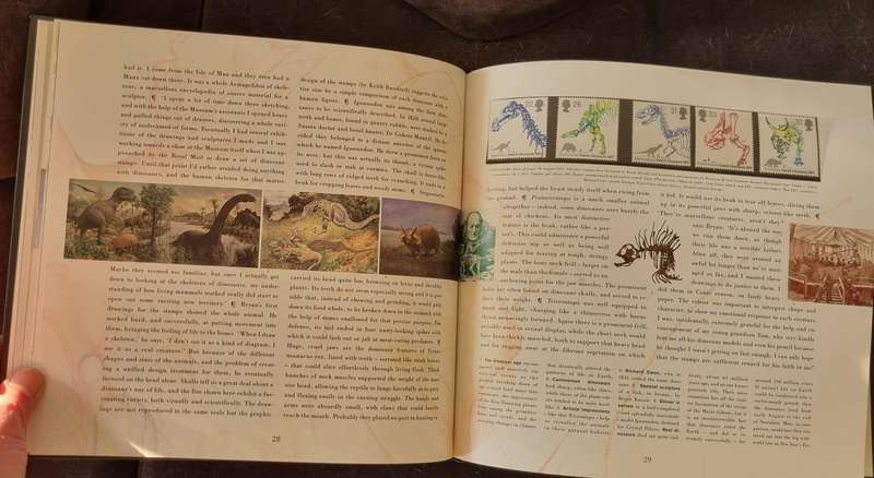 GB 1991 Post Office Yearbook no 8 in hardback book with slip case - CV GBP 45.