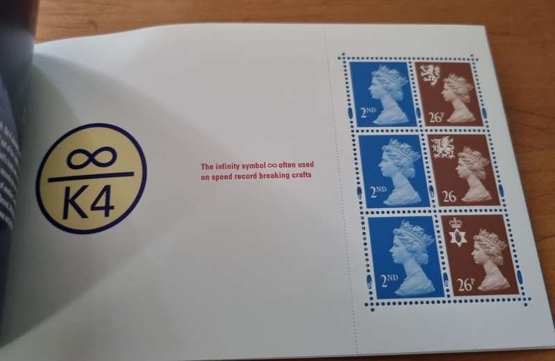 GB 1998 `Breaking barriers` British speed record holders mint booklet. SG DX21. Lovely.