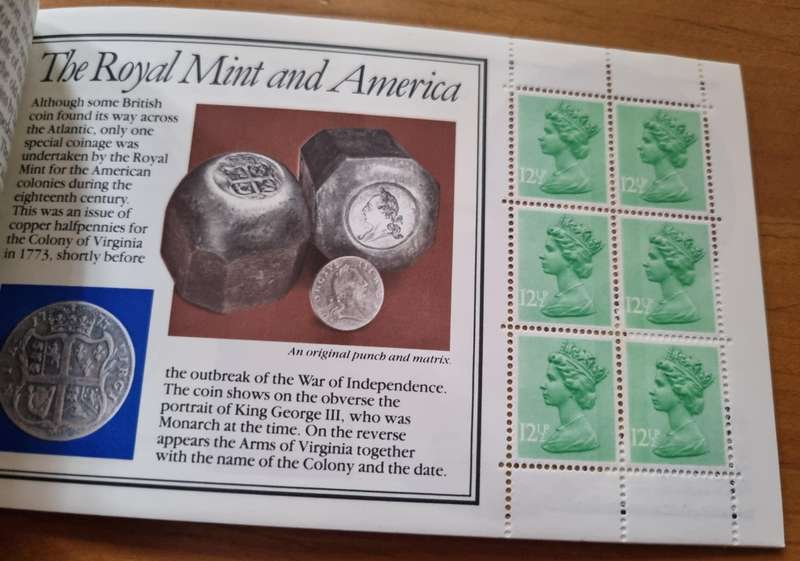 GB 1983 The Story of the Royal Mint booklet DX4 - as per images.