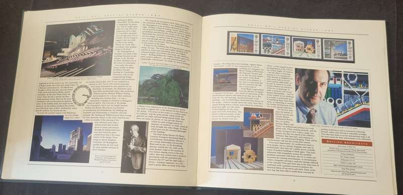 GB 1987 Post Office Yearbook no 4 in hardback book with slip case - CV GBP 70.