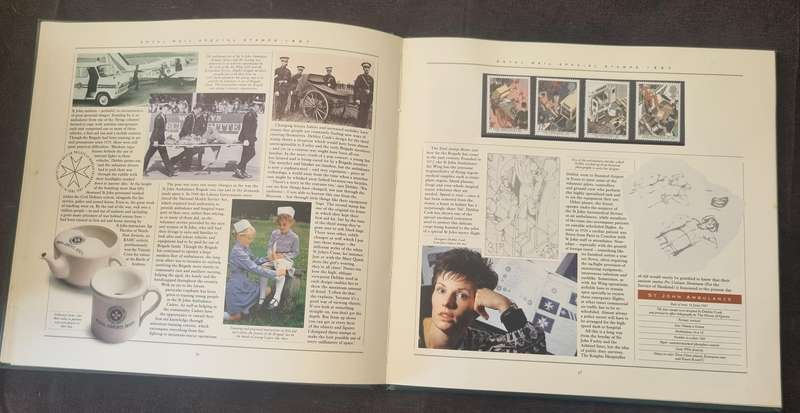 GB 1987 Post Office Yearbook no 4 in hardback book with slip case - CV GBP 70.