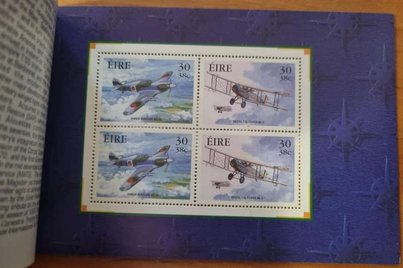 Ireland 2000 Irish military aviation prestige booklet mint and complete  good value
