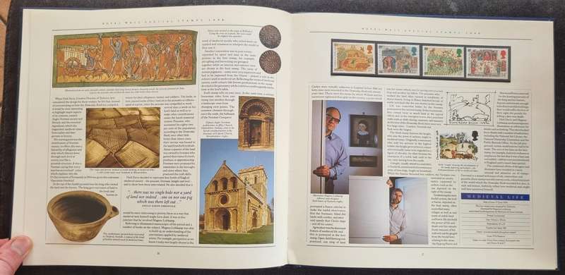 GB 1986 Post Office Yearbook no 3 in hardback book with slip case - CV GBP 70