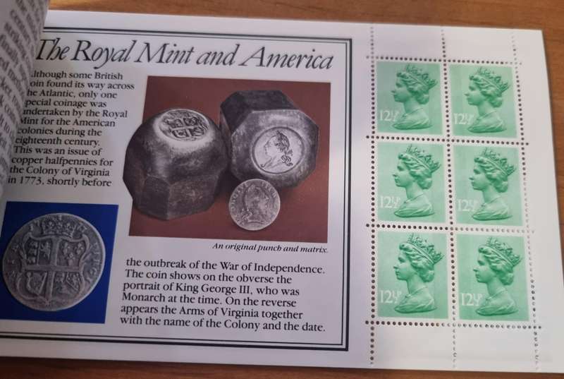 GB 1983 The Story of the Royal Mint booklet DX4 - as per images.