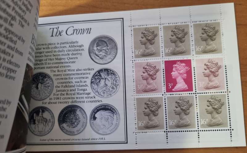 GB 1983 The Story of the Royal Mint booklet DX4 - as per images.