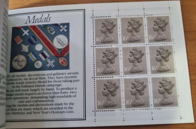 GB 1983 The Story of the Royal Mint booklet DX4 - as per images.