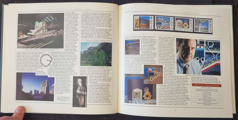 GB 1987 Post Office Yearbook no 4 in hardback book with slip case - CV GBP 70.