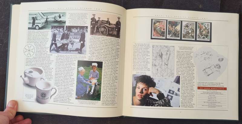 GB 1987 Post Office Yearbook no 4 in hardback book with slip case - CV GBP 70.