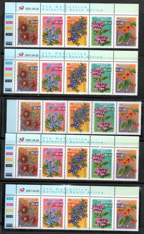 RSA SELECTION OF UMM 7TH DEF CONTROL BLKS ETC. SOME DIFFERENT DATES ETC. AS PER SCANS. GOOD TOTAL CV