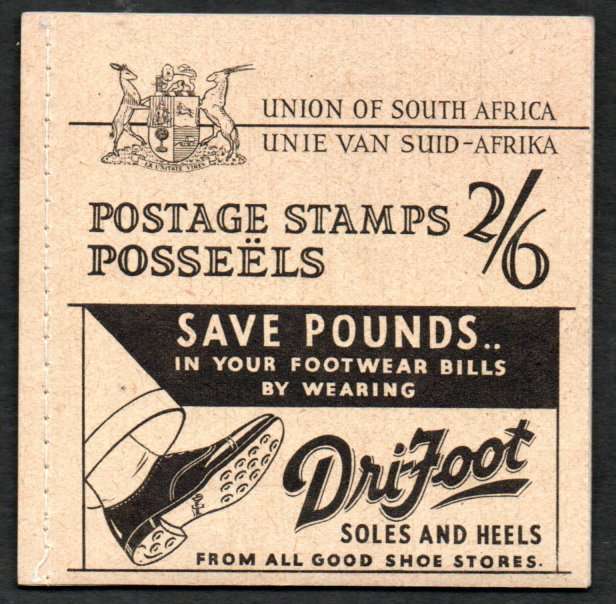 UNION 1935 BOOKLET NO 10 MINT AND COMPLETE. CV R5 500. FANTASTIC ITEM.